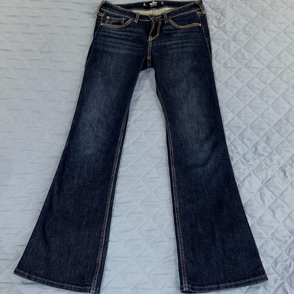 Hollister low rise boot cut jeans